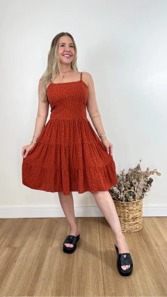 VESTIDO AGNES POÁ (VÁRIAS CORES DISPONÍVEIS)