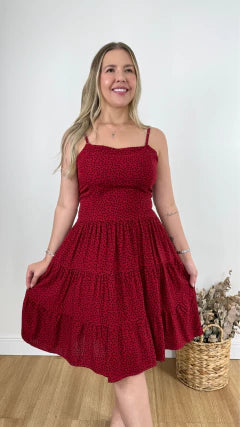 VESTIDO AGNES POÁ (VÁRIAS CORES DISPONÍVEIS)