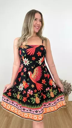 VESTIDO ÉRICA FARM (VÁRIAS CORES DISPONÍVEIS)