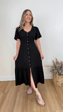 VESTIDO IARA LISO (VÁRIAS CORES DISPONÍVEIS)