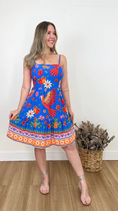 VESTIDO ÉRICA FARM (VÁRIAS CORES DISPONÍVEIS)