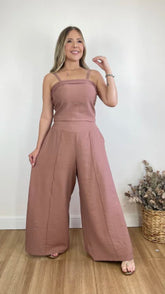 CONJUNTO CALÇA ISABELA (DIVERSAS CORES DISPONÍVEIS)