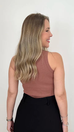 REGATA CANELADA LUIZA (VÁRIAS CORES DISPONÍVEIS)