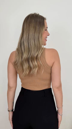 REGATA CANELADA LUIZA (VÁRIAS CORES DISPONÍVEIS)