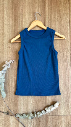 REGATA CANELADA LUIZA (VÁRIAS CORES DISPONÍVEIS)