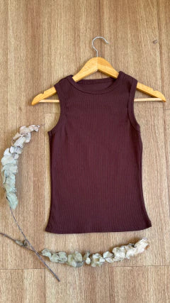 REGATA CANELADA LUIZA (VÁRIAS CORES DISPONÍVEIS)