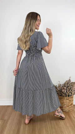 VESTIDO IARA LISTRADO (VÁRIAS CORES DISPONÍVEIS)