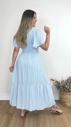 VESTIDO IARA LISTRADO (VÁRIAS CORES DISPONÍVEIS)