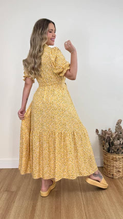 VESTIDO MARIAH LIBERTY (VÁRIAS CORES DISPONÍVEIS)