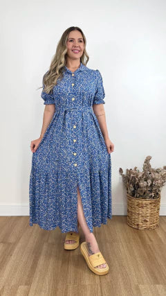 VESTIDO MARIAH LIBERTY (VÁRIAS CORES DISPONÍVEIS)