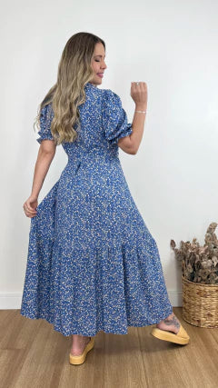 VESTIDO MARIAH LIBERTY (VÁRIAS CORES DISPONÍVEIS)