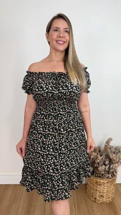 VESTIDO LAURA LIBERTY (VÁRIAS CORES DISPONÍVEIS)