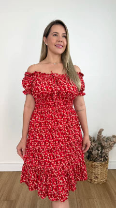 VESTIDO LAURA LIBERTY (VÁRIAS CORES DISPONÍVEIS)