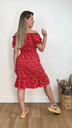 VESTIDO LAURA LIBERTY (VÁRIAS CORES DISPONÍVEIS)