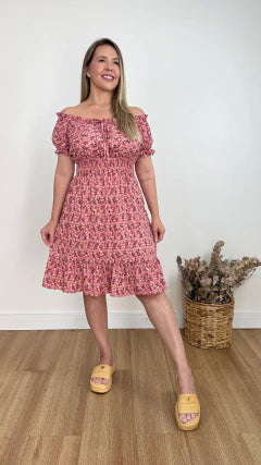 VESTIDO LAURA LIBERTY (VÁRIAS CORES DISPONÍVEIS)