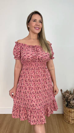 VESTIDO LAURA LIBERTY (VÁRIAS CORES DISPONÍVEIS)