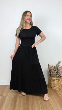 VESTIDO MALHA LISA (VÁRIAS CORES DISPONÍVEIS)