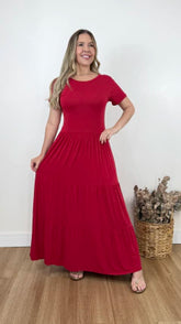 VESTIDO MALHA LISA (VÁRIAS CORES DISPONÍVEIS)