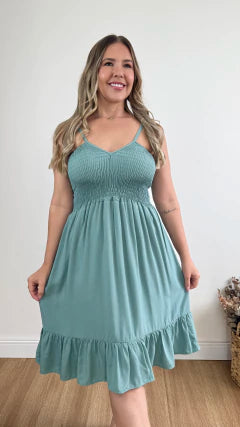 VESTIDO CURTO DUDA (VÁRIAS CORES DISPONÍVEIS)