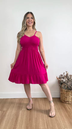 VESTIDO CURTO DUDA (VÁRIAS CORES DISPONÍVEIS)