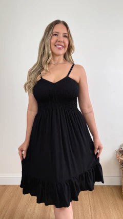 VESTIDO CURTO DUDA (VÁRIAS CORES DISPONÍVEIS)