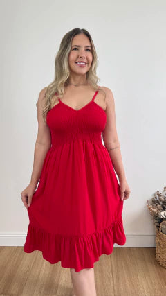 VESTIDO CURTO DUDA (VÁRIAS CORES DISPONÍVEIS)