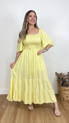 VESTIDO MARIA FERNANDA POÁ (VÁRIAS CORES DISPONÍVEIS)