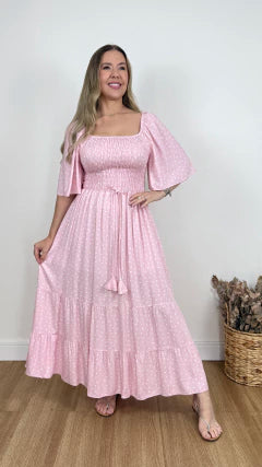 VESTIDO MARIA FERNANDA POÁ (VÁRIAS CORES DISPONÍVEIS)