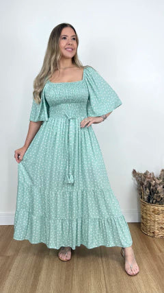 VESTIDO MARIA FERNANDA POÁ (VÁRIAS CORES DISPONÍVEIS)