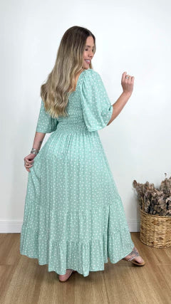 VESTIDO MARIA FERNANDA POÁ (VÁRIAS CORES DISPONÍVEIS)