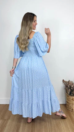 VESTIDO MARIA FERNANDA POÁ (VÁRIAS CORES DISPONÍVEIS)