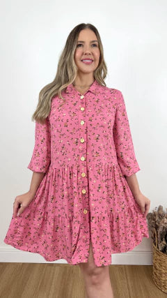 CHAMISIE REBECA FLOR (VÁRIAS CORES DISPONÍVEIS)