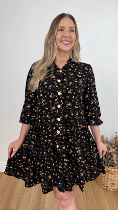 CHAMISIE REBECA FLOR (VÁRIAS CORES DISPONÍVEIS)