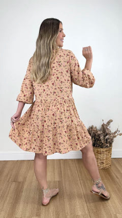 CHAMISIE REBECA FLOR (VÁRIAS CORES DISPONÍVEIS)