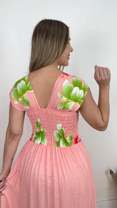 VESTIDO SABRINA LONGO (VÁRIAS CORES DISPONÍVEIS)