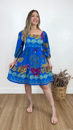 VESTIDO ADELIA FARM (VÁRIAS CORES DISPONÍVEIS)