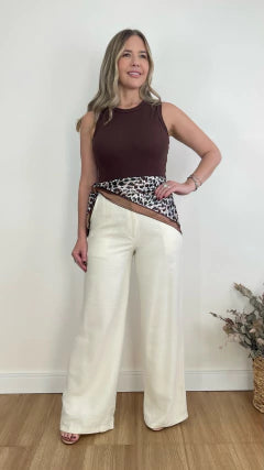 CALÇA PANTALONA (VÁRIAS CORES DISPONÍVEIS)