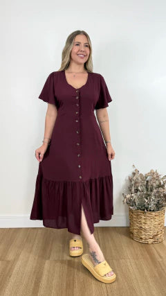 VESTIDO IARA LISO (VÁRIAS CORES DISPONÍVEIS)